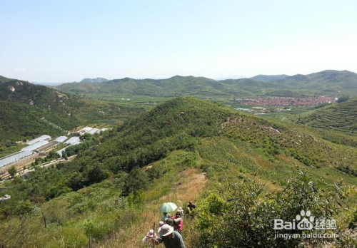 威海戶外乳山正華山莊攀登石佛山