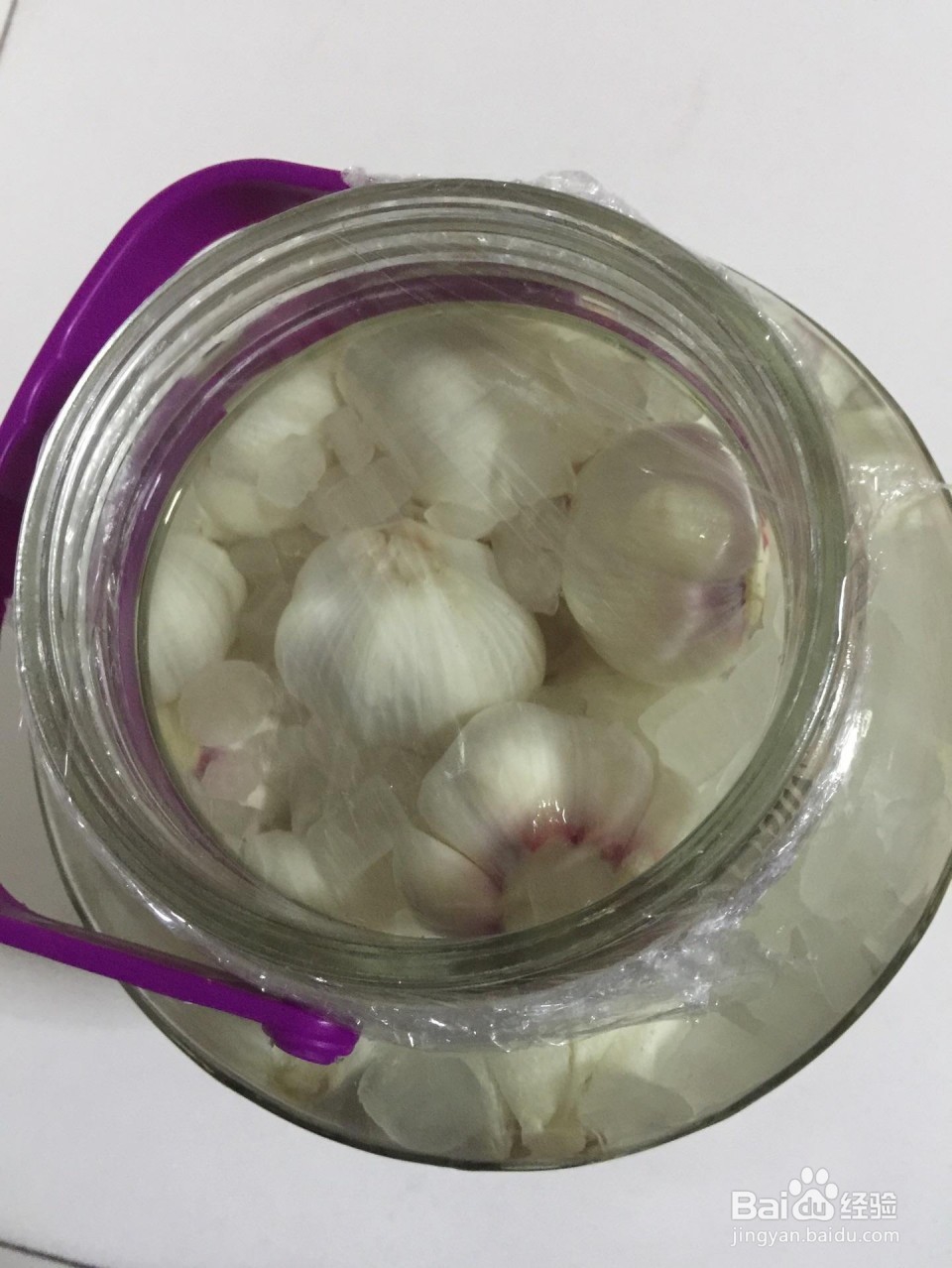 水晶糖蒜的腌制方法