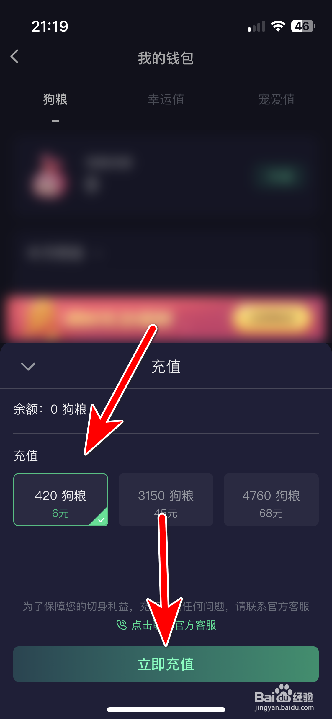 偷星猫如何充值狗粮
