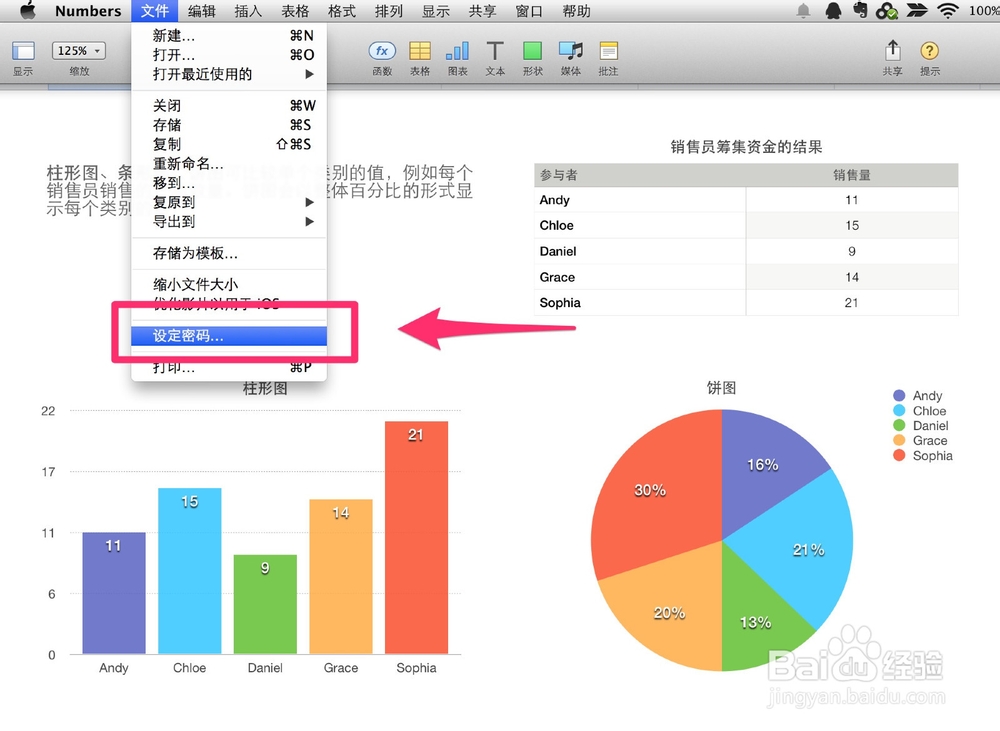 Numbers教程：[3]如何给电子表格设置密码