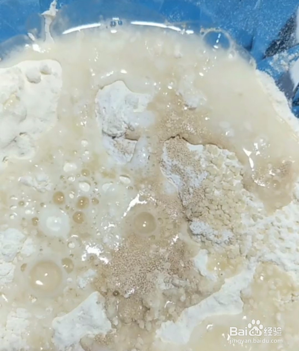 无添加家庭版油条的做法