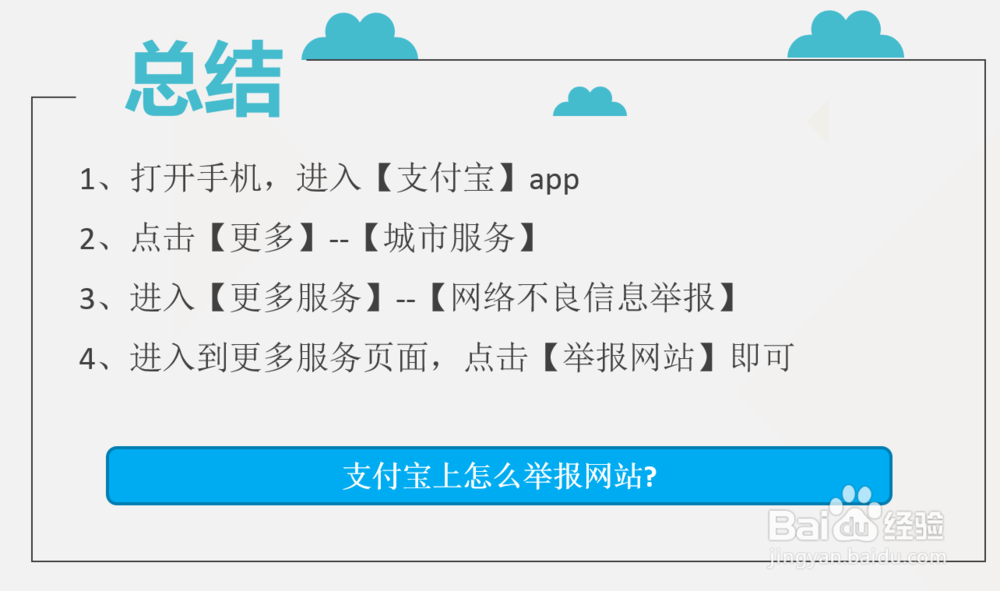支付宝上怎么举报网站