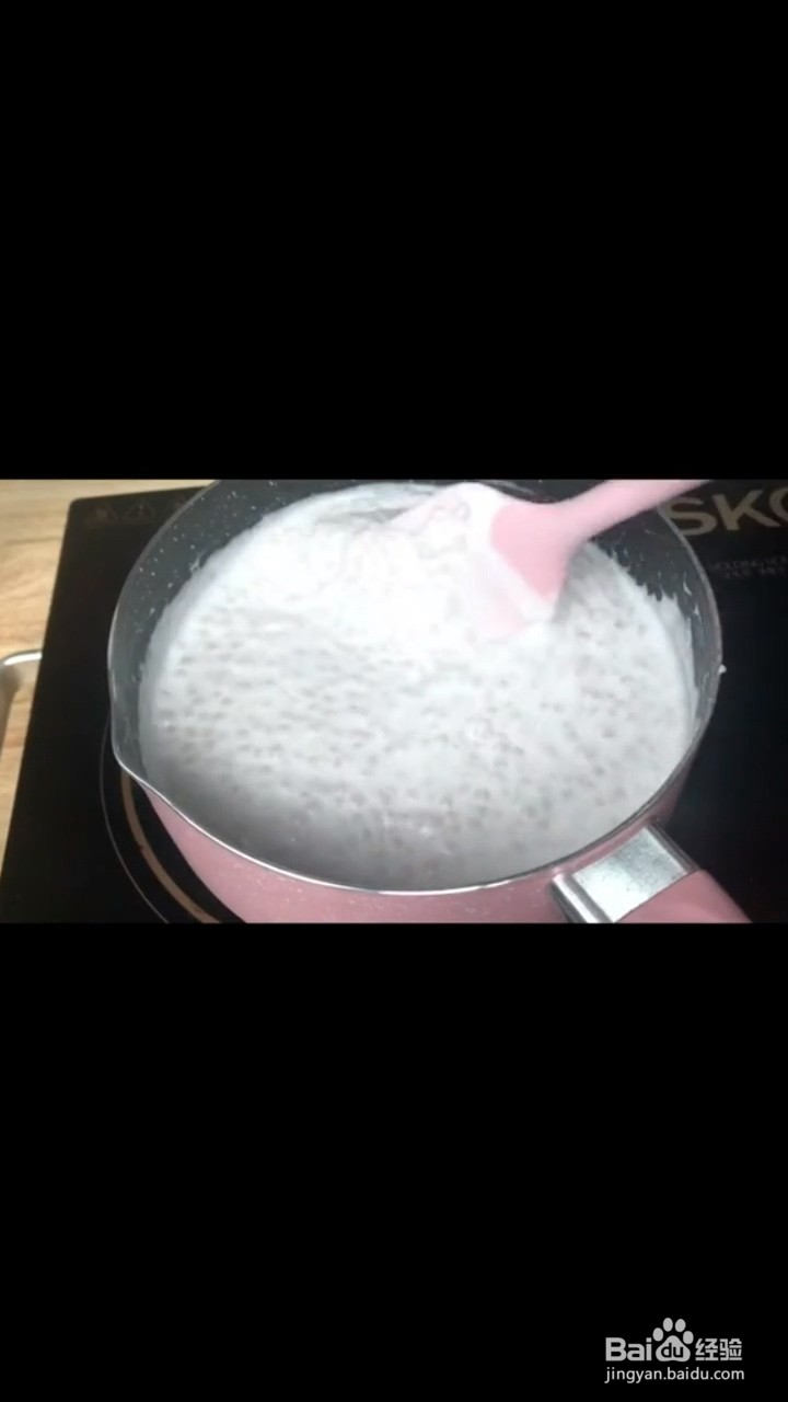 如何制作西米椰冻和抹茶麻薯