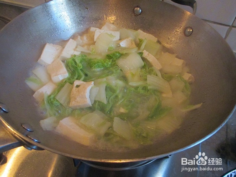 白菜豆腐煲平安