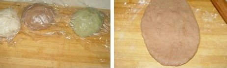 儿子的早餐——三色土司