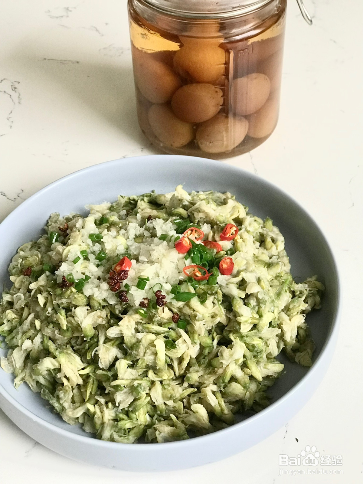 一槐花麦饭的做法