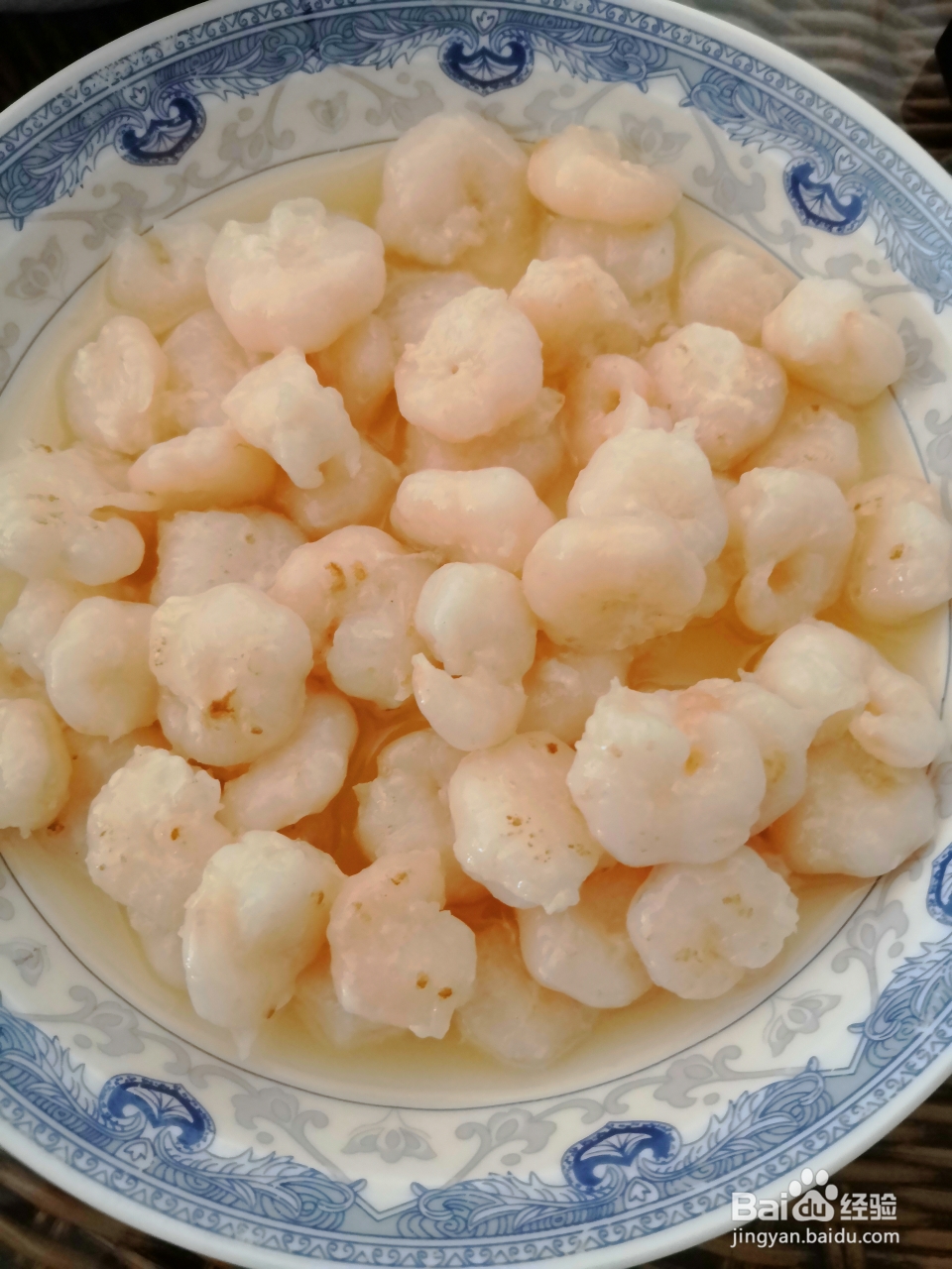 吃不胖的清炒河虾仁