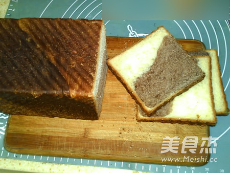 可可双色土司