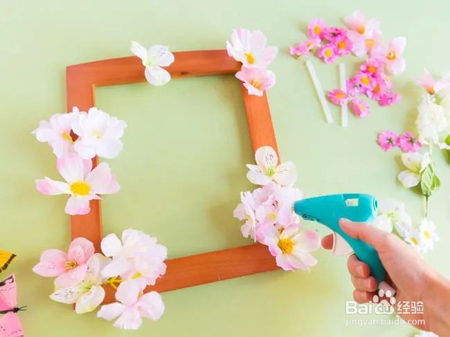 用鲜花瓣怎么做手工