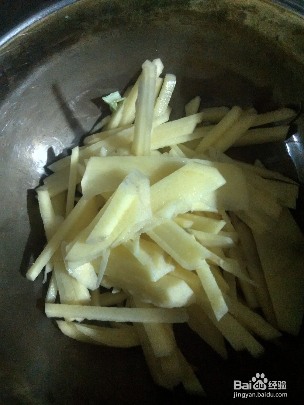 简便之鸡蛋炒土豆丝