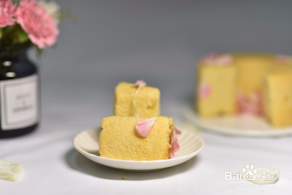 南瓜印花戚风怎么做