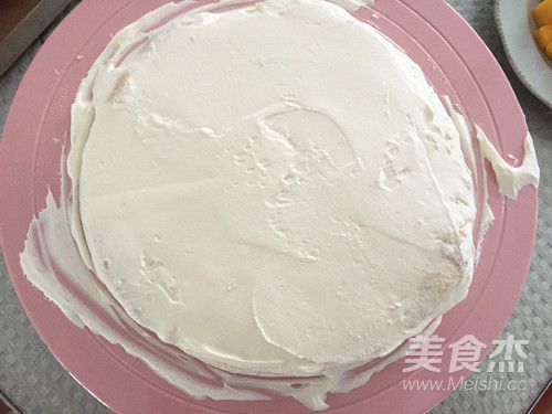 芒果奶油蛋糕