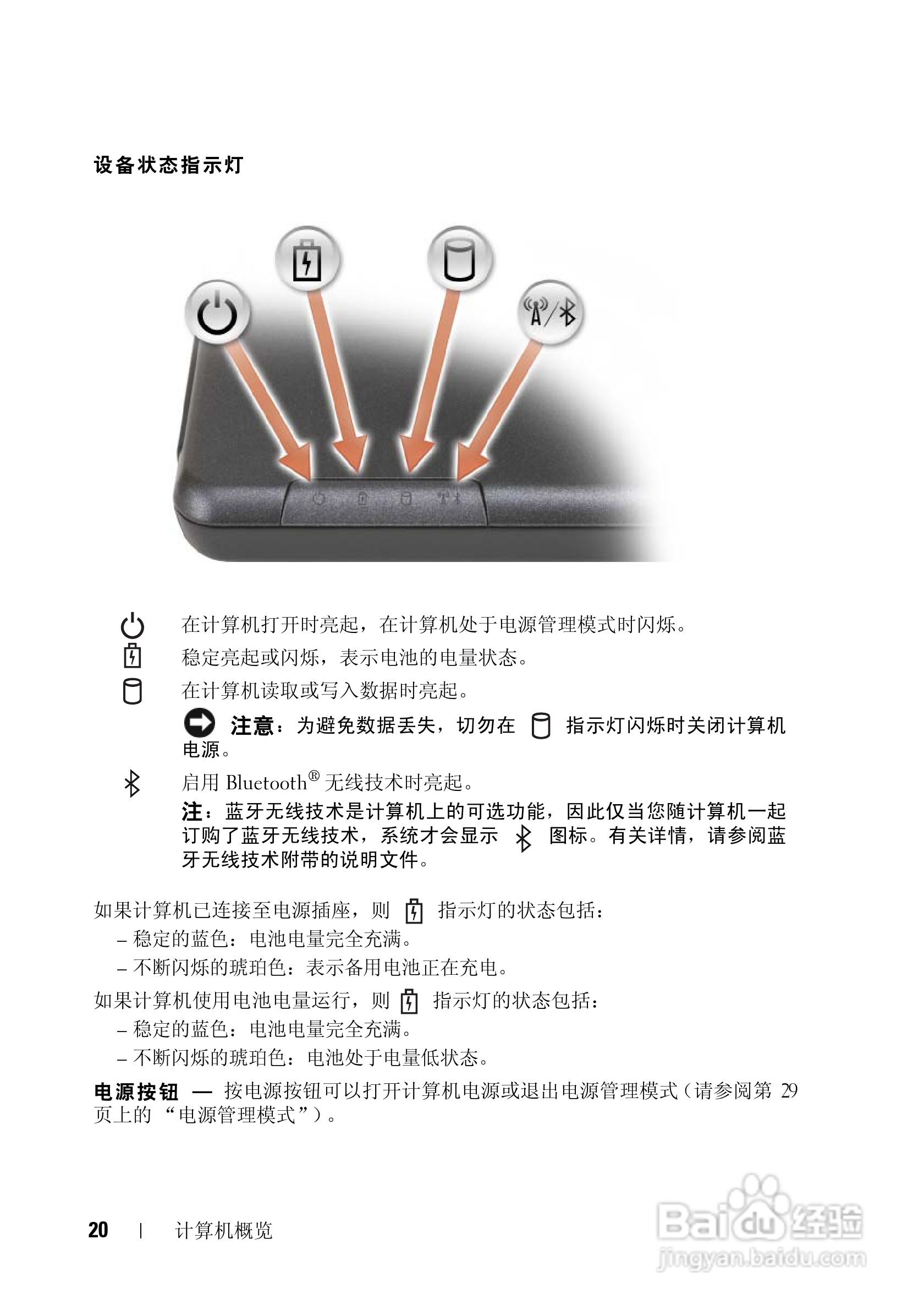 戴尔Vostro 1200笔记本电脑使用说明书:[2]