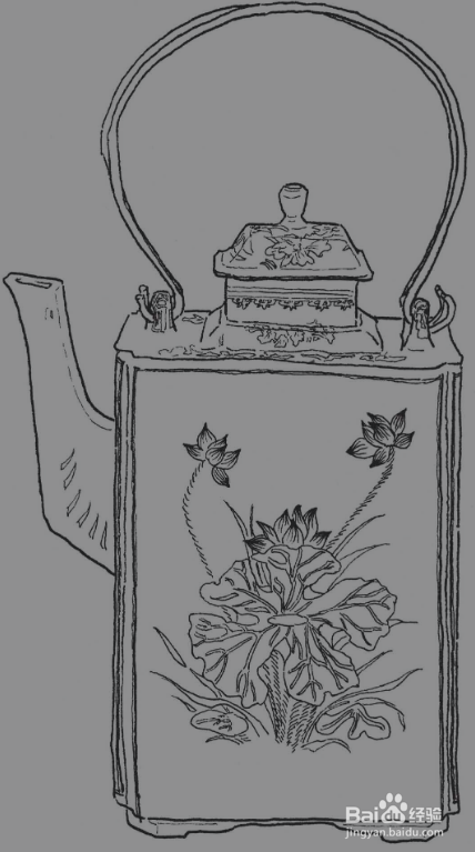 速写:如何绘制茶壶