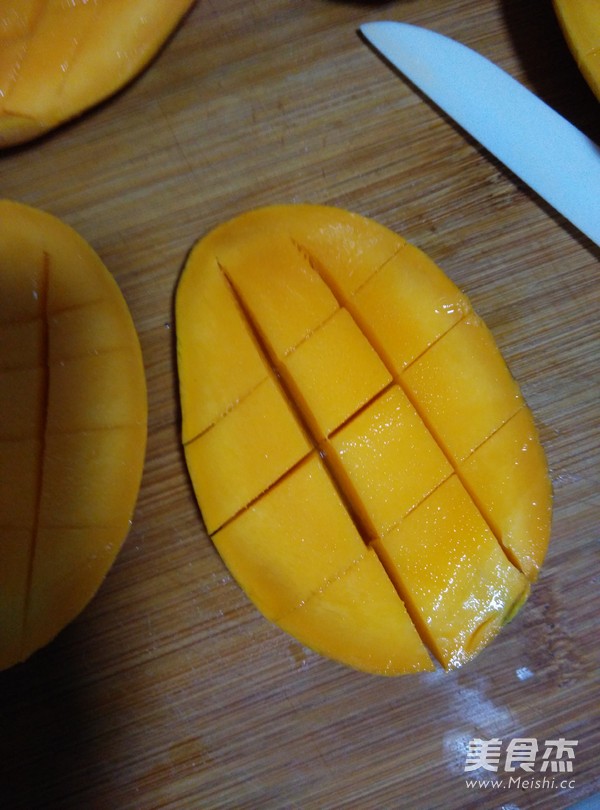 芒果奶昔的做法