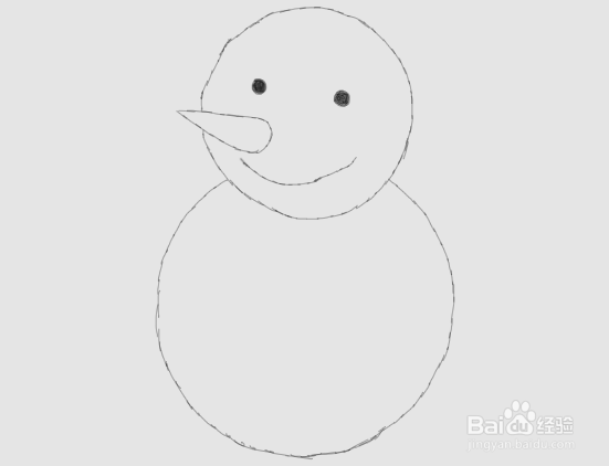 简笔画雪人是怎么画的