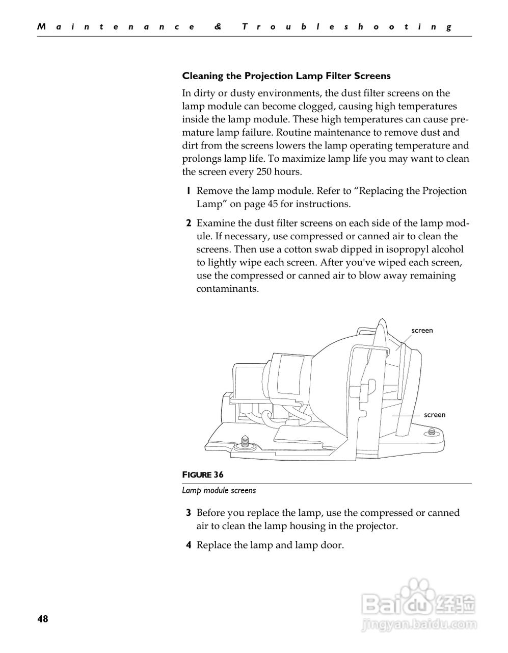 富可视 LP500投影机说明书:[6]