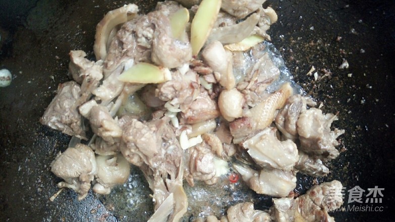 魔芋仔姜鸭肉