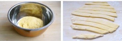 把秋天搬上餐桌——南瓜菊花卷