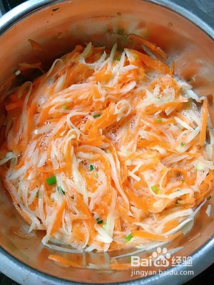 红萝卜土豆饼的做法