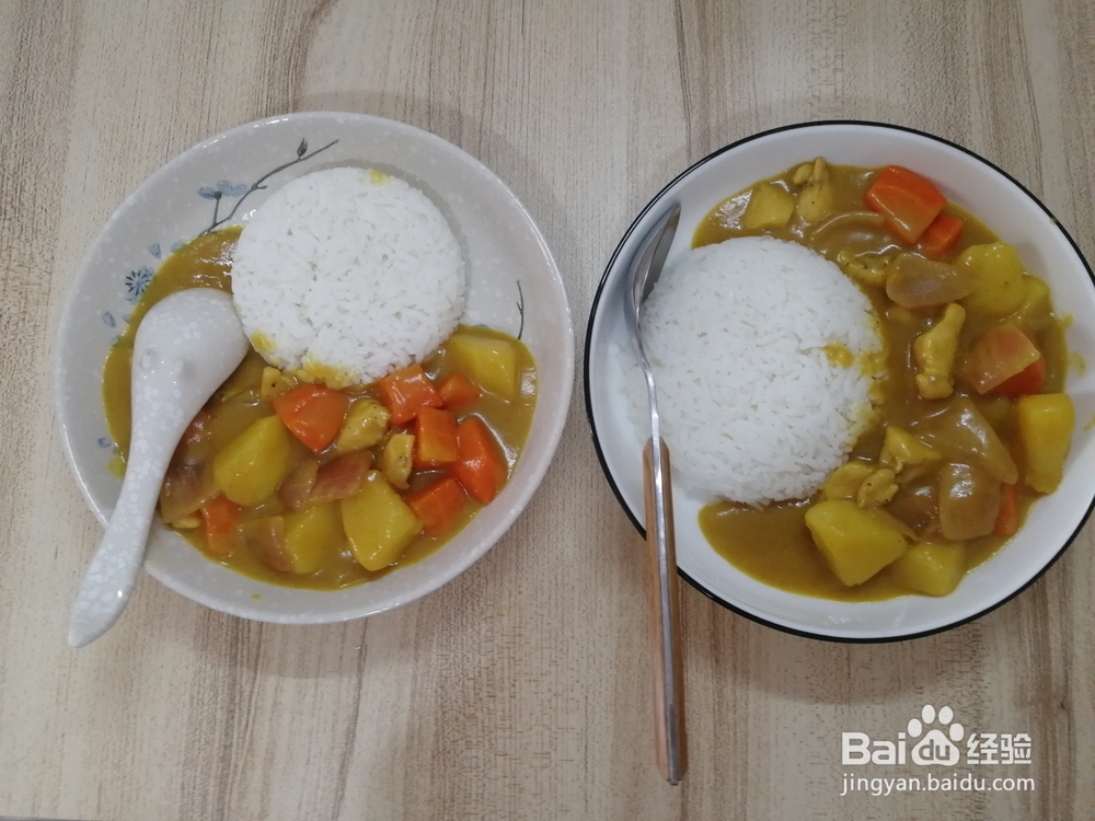 吃过瘾的椰香咖喱鸡饭