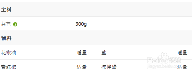 椒油脆莴苣的美味做法