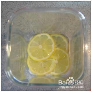 糖渍柠檬水对减肥有好处