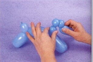 魔法气球造型教程系列之：[13]犀牛