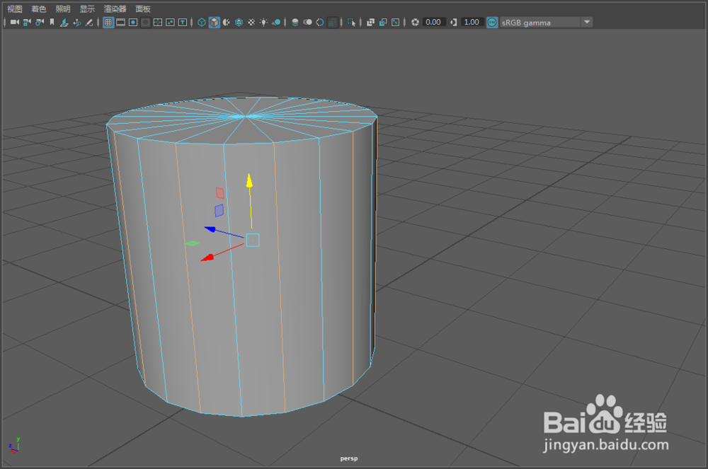 Maya 如何间隔选择循环边