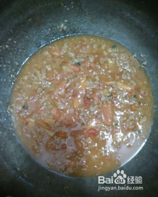 【家常菜】肉末西红柿炒豆腐的做法