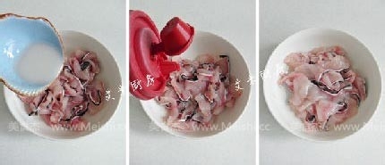 滑炒黑鱼片的做法