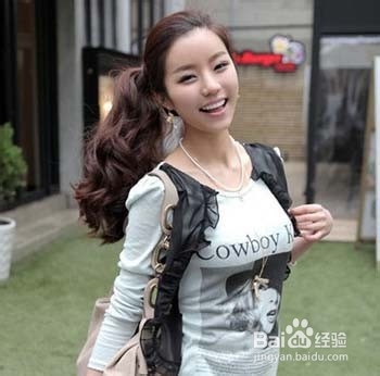 职场OL必学马尾辫发型,气质有魅力