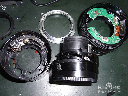 50mm定焦镜头不对焦故障维修过程