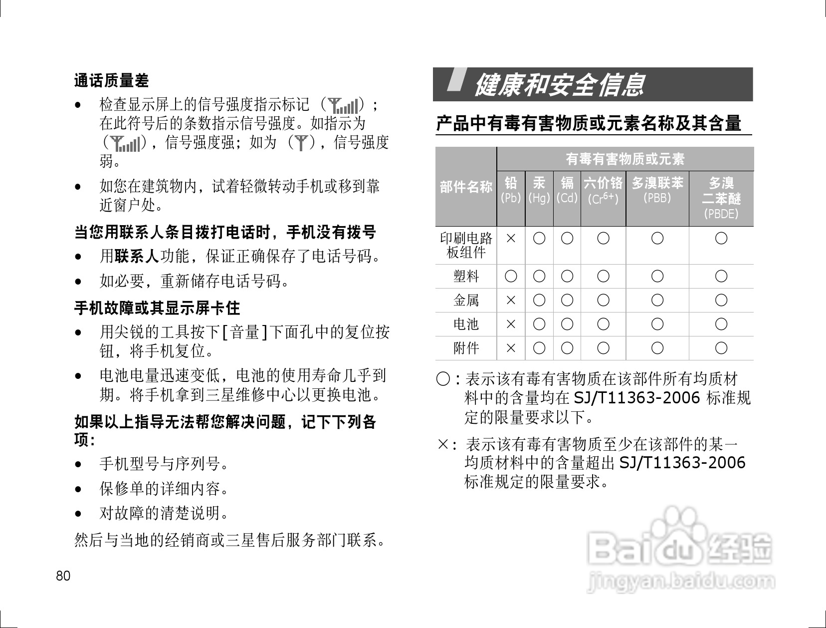 三星SGH-F308手机使用说明书:[9]