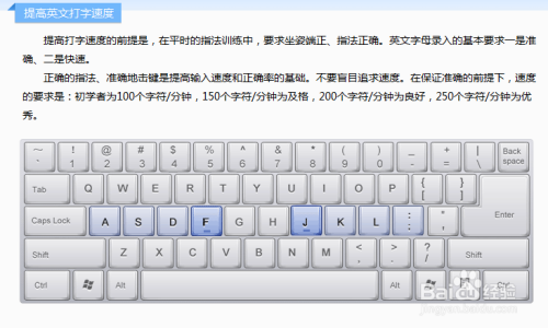 学会这些之后,可以进行反复练习了,这里说的是打字字符,而非字数