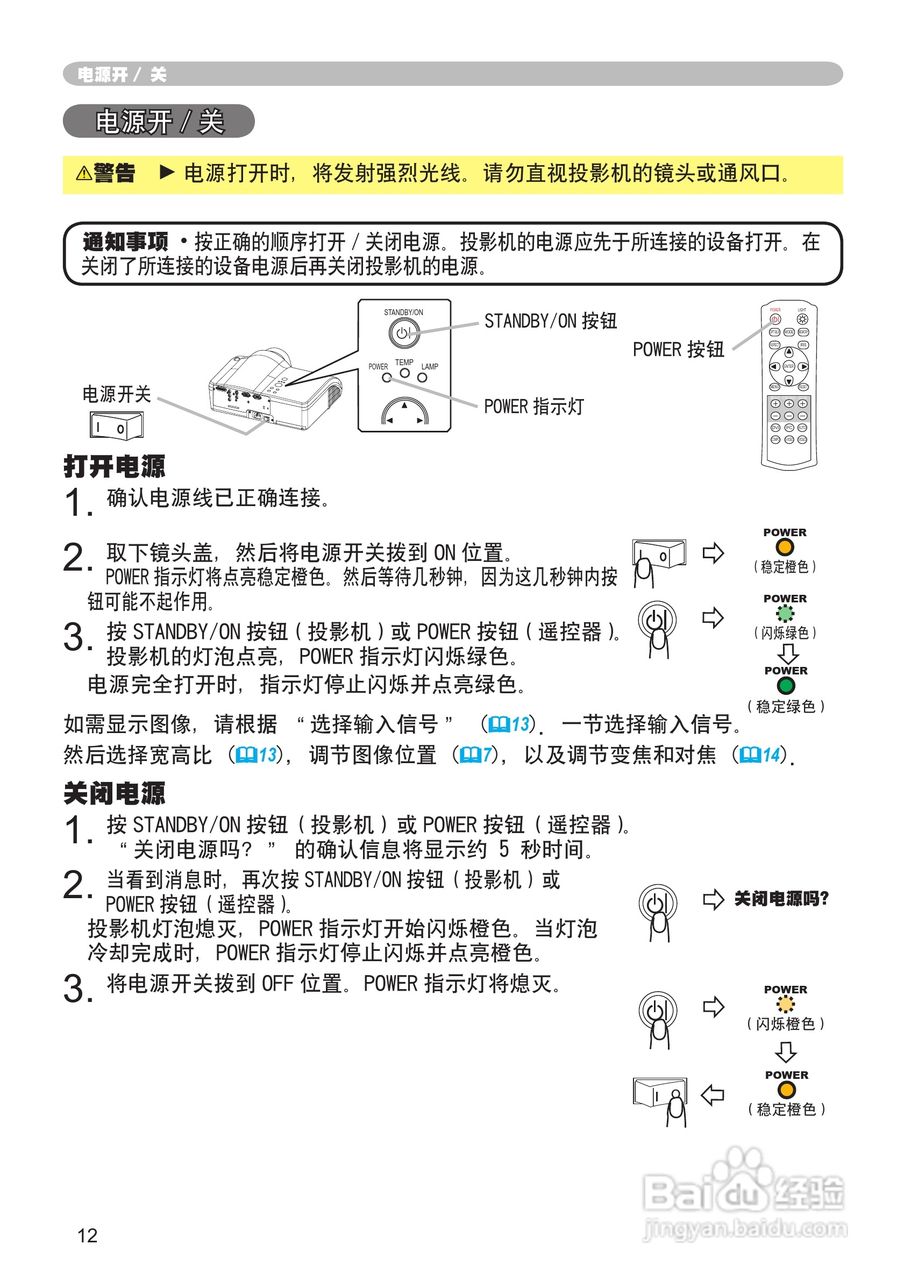 日立 PJ-TX100投影机说明书:[2]
