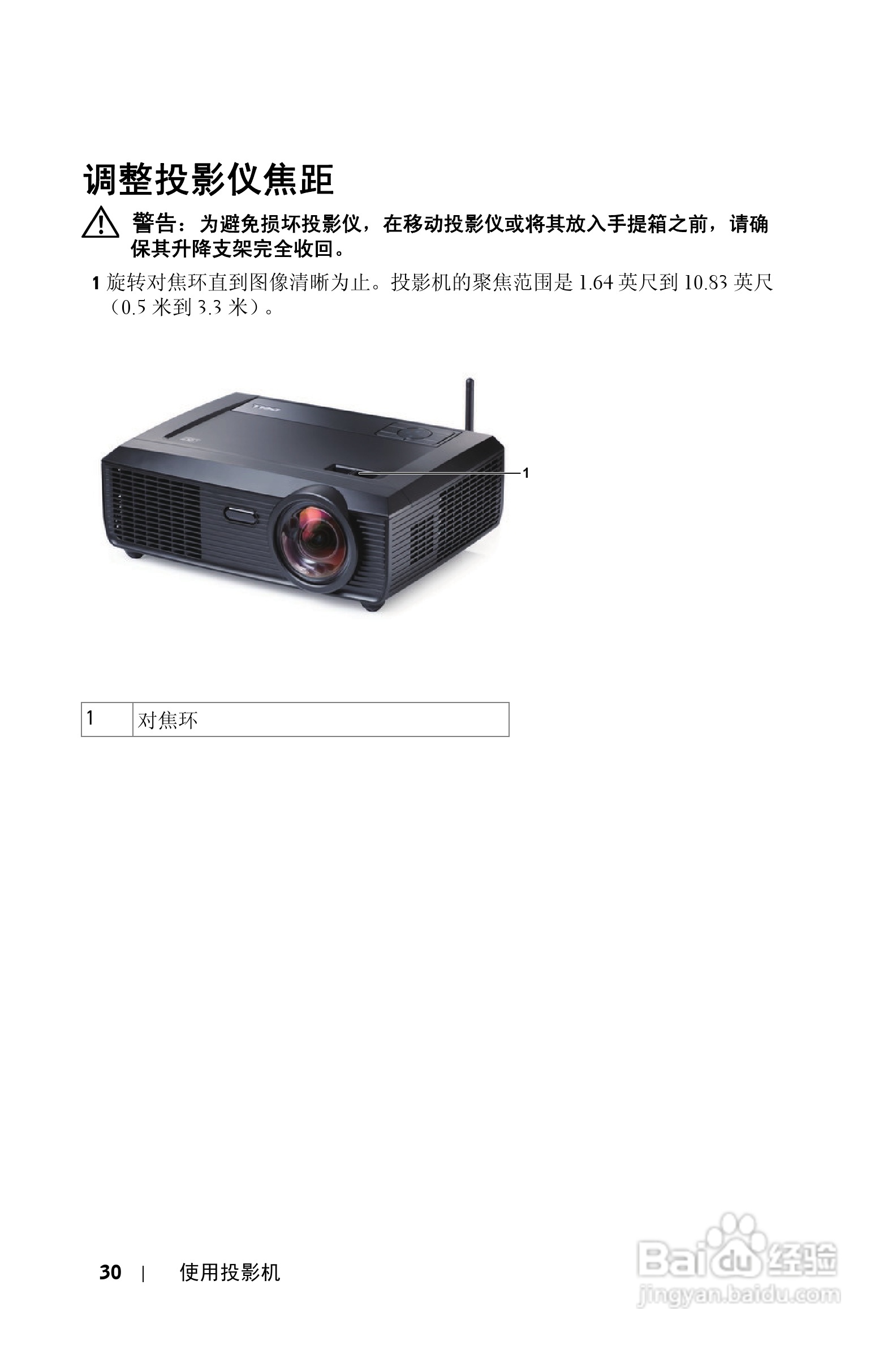 DELL S300WI投影机说明书:[3]