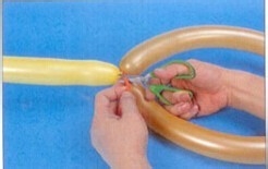 魔法气球造型教程系列之：[17]棒球帽