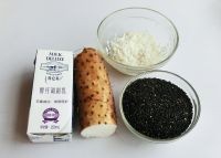 山药黑芝麻米羹