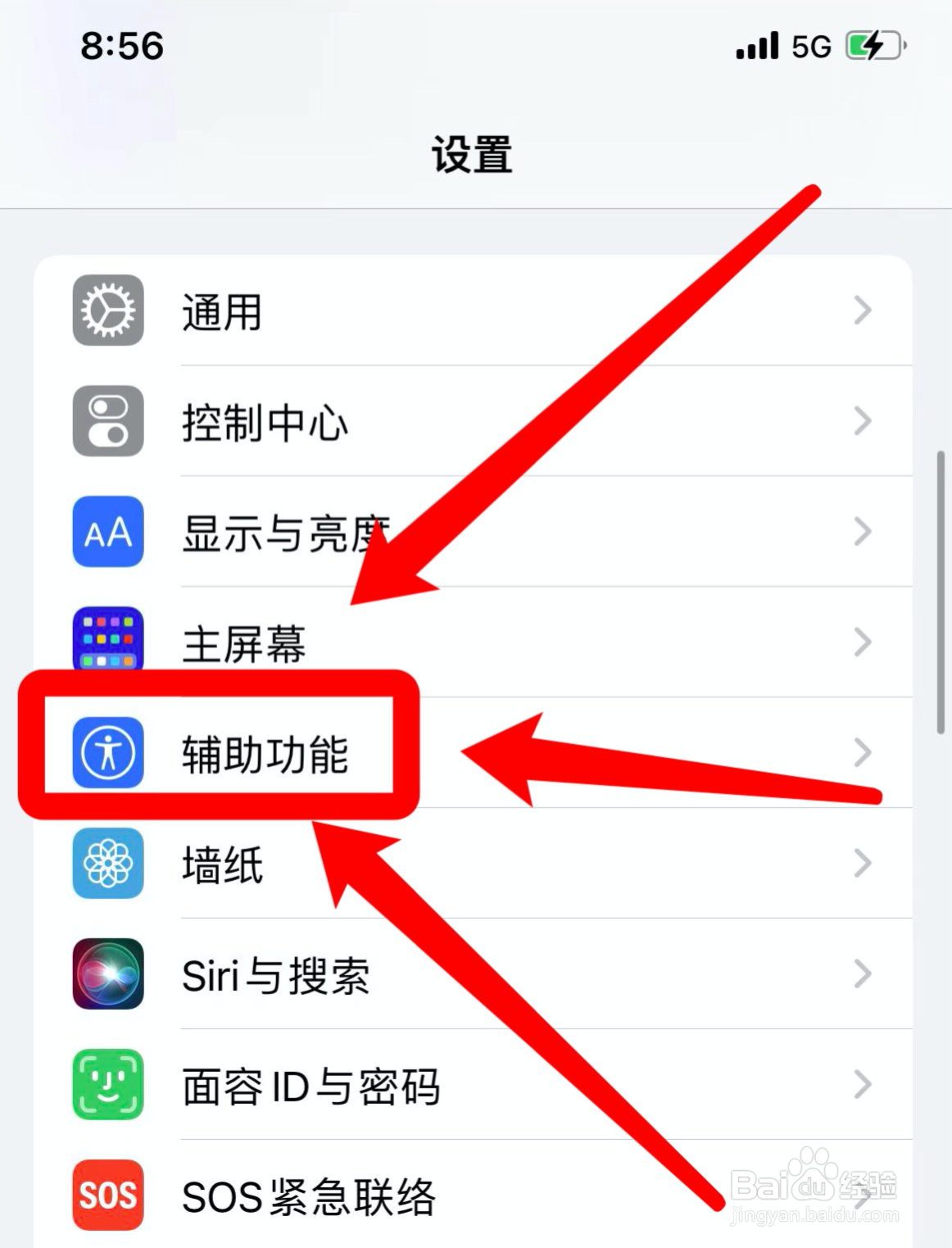 苹果13promax来电闪光灯怎么设置