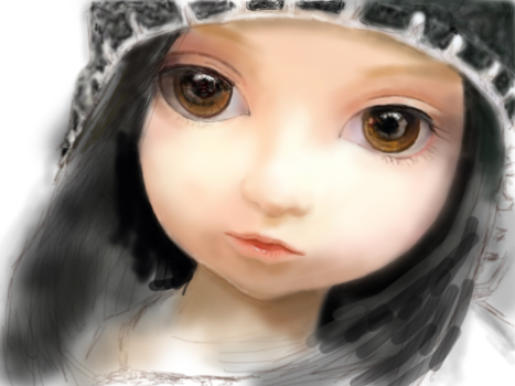 Photoshop教程：自制鼠绘SD娃娃