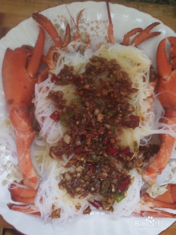 蒜蓉粉丝蒸龙虾