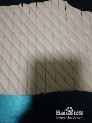 螺旋手工面 的制作