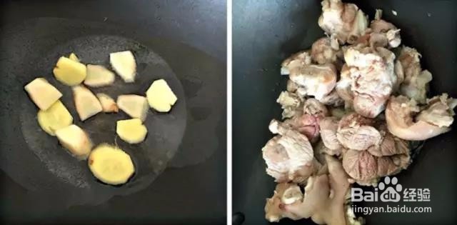 美 容 猪 蹄 汤 炖猪蹄时用上这一招，