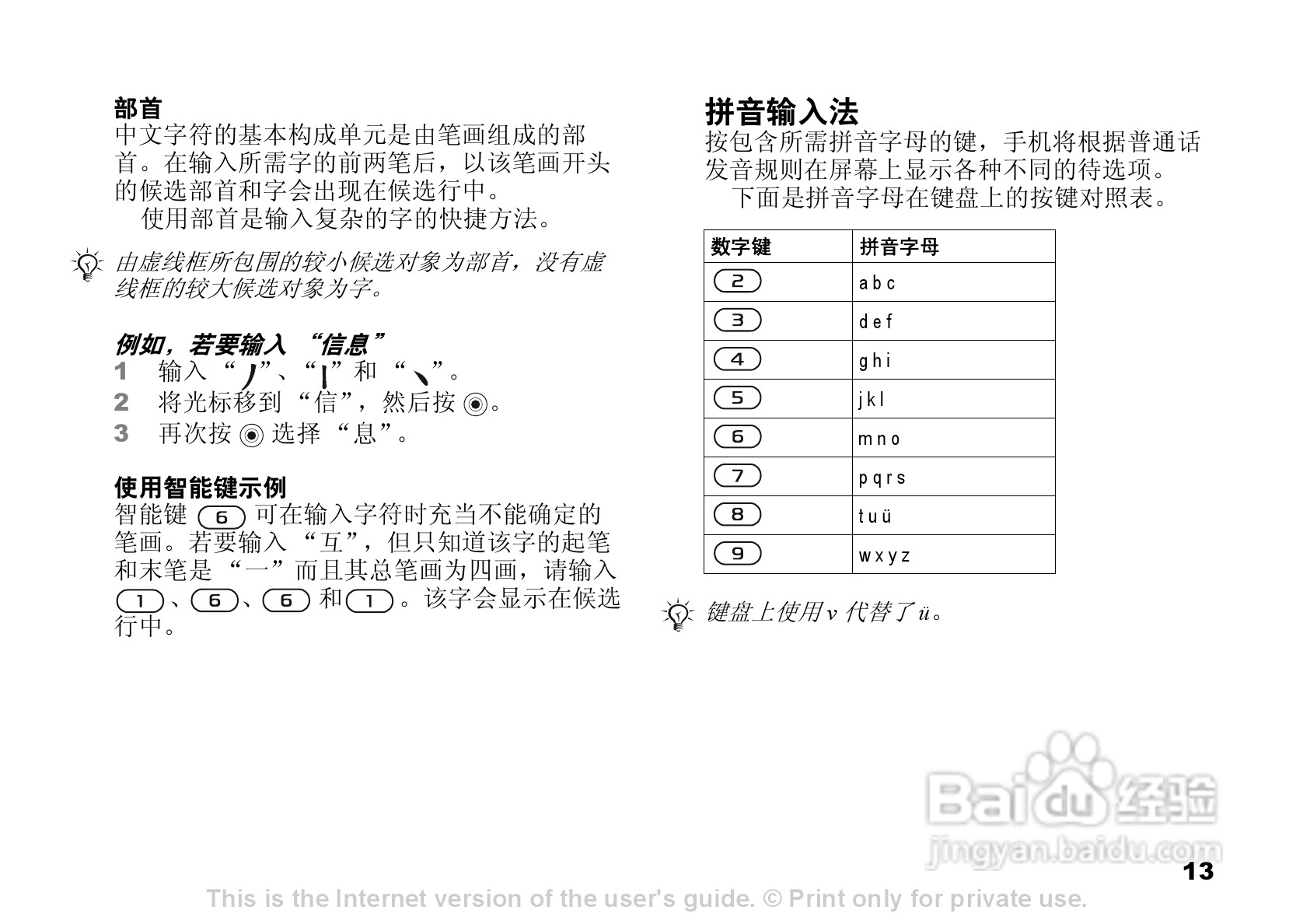 索爱K510c手机使用说明书:[2]