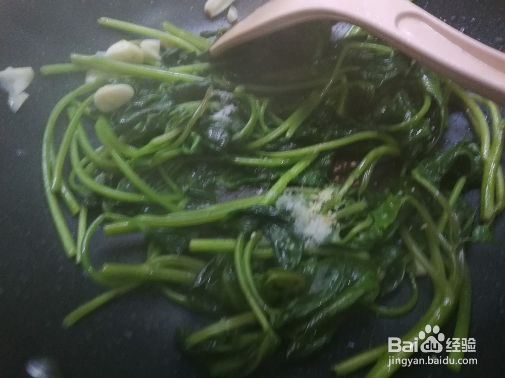 好吃健康的素炒红薯叶