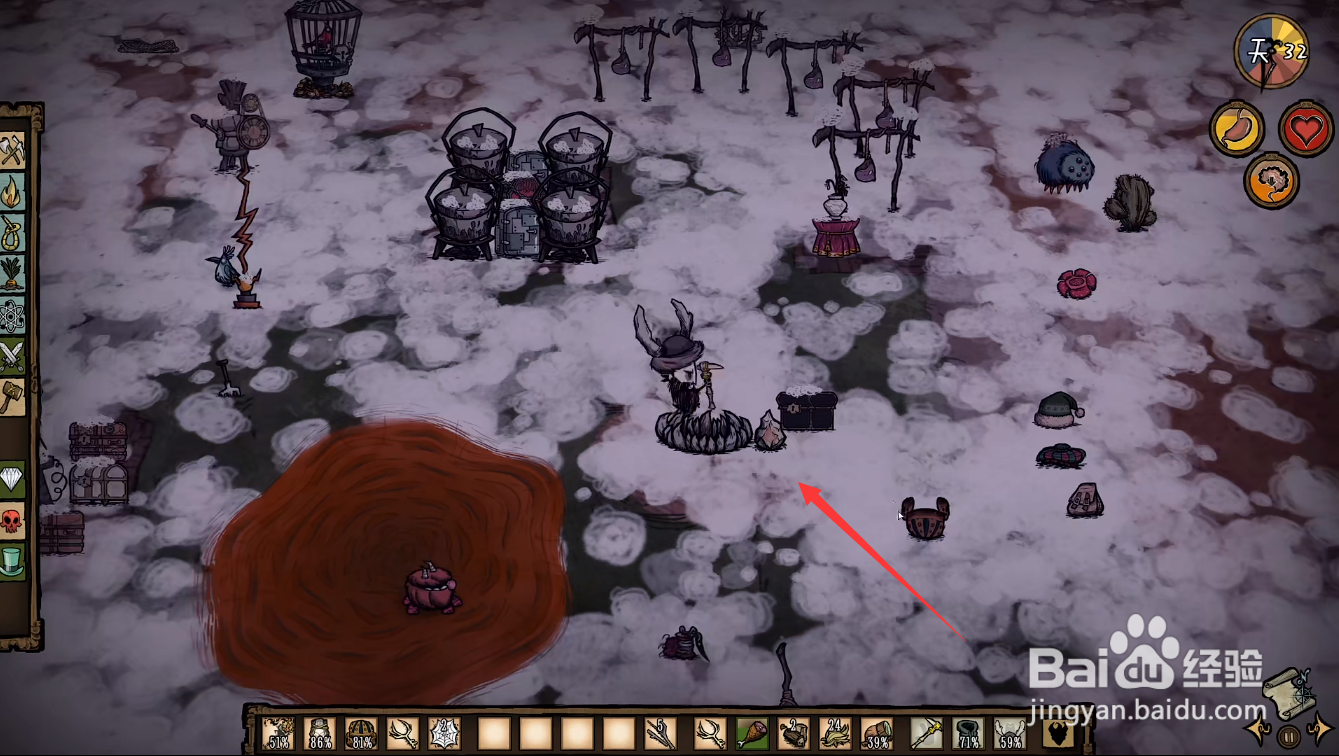 饥荒联机版怎么在箱子上写字