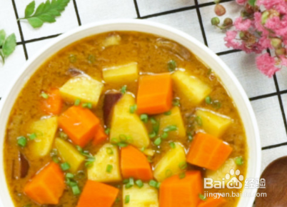 咖喱土豆如何制作