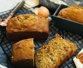 香甜香蕉核桃面包的做法