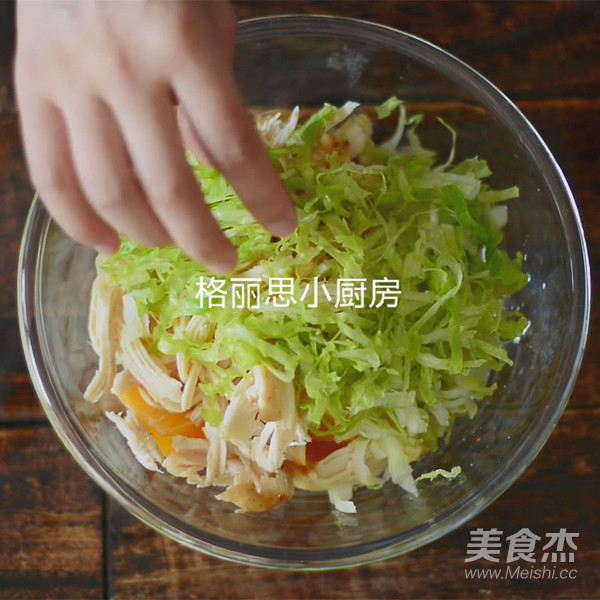 瘦身必备果蔬鸡肉沙拉